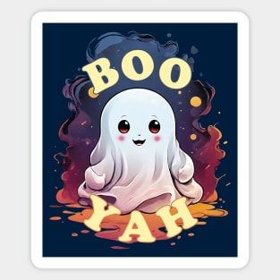 Kawaii Ghost Booyah Magnet